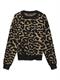VMSILJEANIMAL LS O-NCK PULLOVER GA NOOS tigers eye