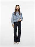 VMSILKA L/S DNM SHACKET YO367 light blue denim