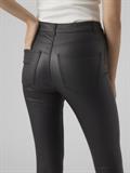 VMSOPHIA HR SKINNY COATED PANTS NOOS black-coated