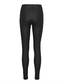 VMSOPHIA HR SKINNY COATED PANTS NOOS black-coated