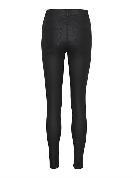 VMSOPHIA HR SKINNY COATED PANTS NOOS black-coated