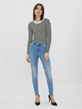 VMSOPHIA HR SKINNY DESTR J LI371 NOOS medium blue denim