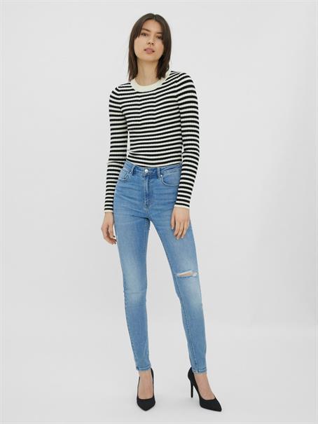 VMSOPHIA HR SKINNY DESTR J LI371 NOOS medium blue denim