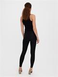 VMSOPHIA HR SKINNY ZEBRA COATED PANT black