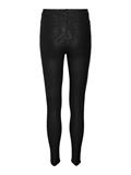 VMSOPHIA HR SKINNY ZEBRA COATED PANT black