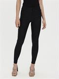 VMSOPHIA HR SKINNY ZEBRA COATED PANT black