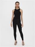 VMSOPHIA HR SKINNY ZEBRA COATED PANT black