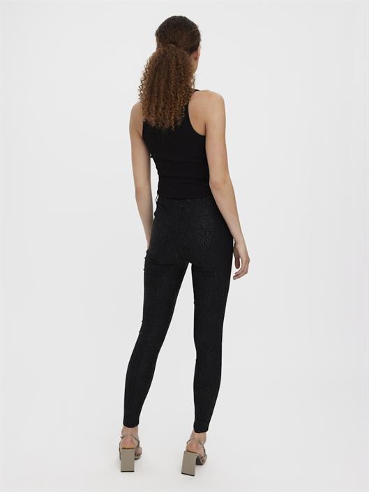 vmsophia-hr-skinny-zebra-coated-pant-black