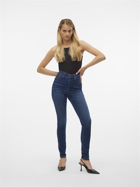 VMSOPHIA HW SKINNY JEANS MD BL NOOS medium blue denim