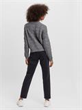 VMSTINNA LS STRUCTURE BLOUSE GA medium grey melange