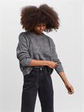 VMSTINNA LS STRUCTURE BLOUSE GA medium grey melange