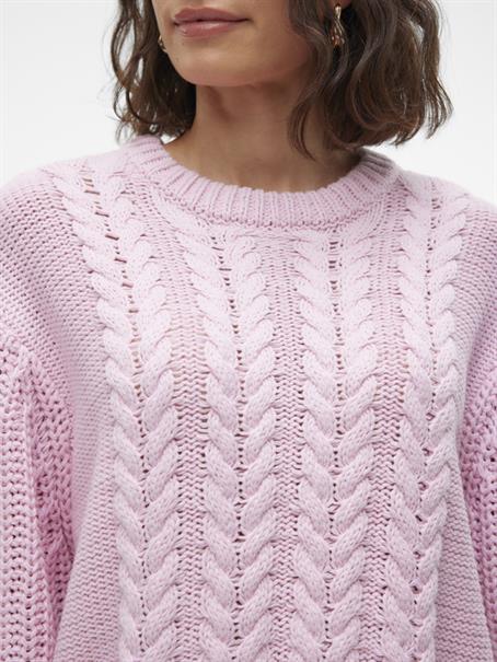 VMSVEACABLE LS O-NECK PULLOVER GA BOO sweet dreams
