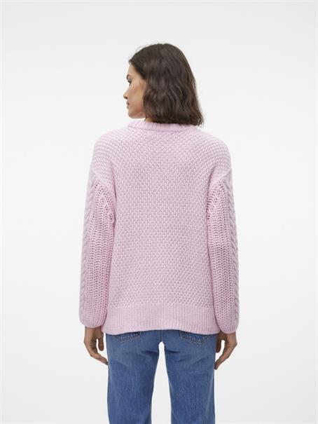 VMSVEACABLE LS O-NECK PULLOVER GA BOO sweet dreams