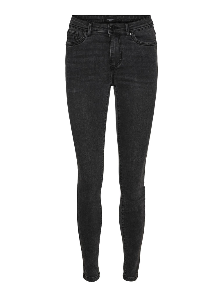 Vero Moda Damen Jeans 10269629 Black Denim