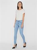 VMTANYA MR S PIPING JEANS VI352 GA NOOS light blue denim