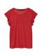 VMTASSA SL FRILL TOP NOOS fiery red