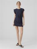 VMTASSA SL FRILL TOP NOOS navy blazer