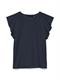 VMTASSA SL FRILL TOP NOOS navy blazer