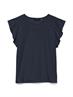 VMTASSA SL FRILL TOP NOOS navy blazer