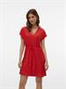VMTASSA SS SHORT DRESS JRS NOOS fiery red