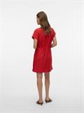 VMTASSA SS SHORT DRESS JRS NOOS fiery red