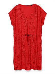 VMTASSA SS SHORT DRESS JRS NOOS fiery red