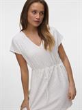 VMTASSA SS SHORT DRESS JRS NOOS snow white