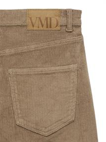 VMTESSA HR WIDE CORDUROY PANTS GA NOOS silver mink