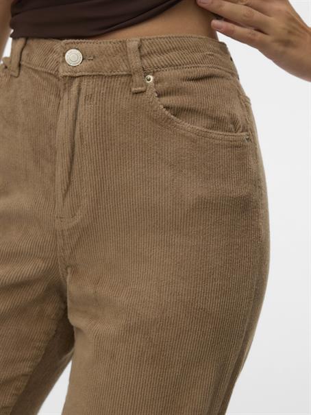 VMTESSA HR WIDE CORDUROY PANTS GA NOOS silver mink