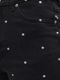 VMTESSA HR WIDE EMB DOT JEANS RA132 black denim