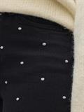 VMTESSA HR WIDE EMB DOT JEANS RA132 black denim
