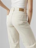 VMTESSA HR WIDE JEANS ECRU GA NOOS ecru