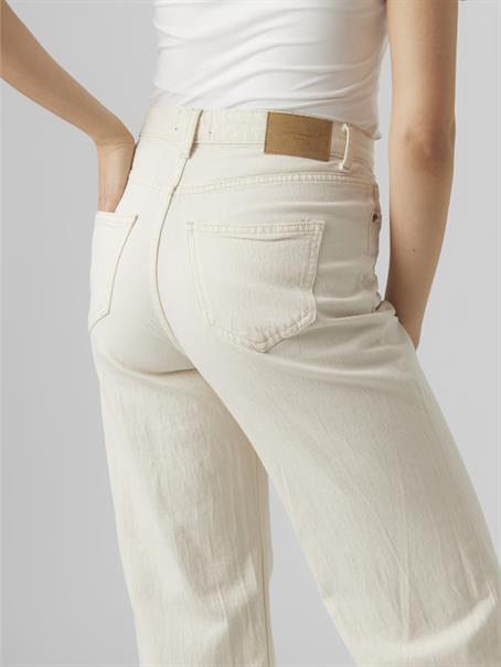VMTESSA HR WIDE JEANS ECRU GA NOOS ecru