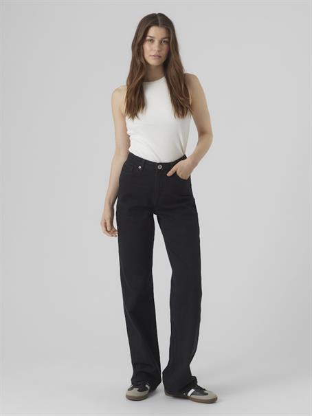 VMTESSA HR WIDE JEANS RA118 GA NOOS black