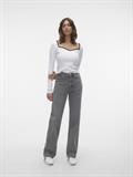 VMTESSA HR WIDE JEANS RA206 GA NOOS medium grey denim