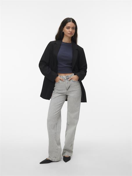 VMTESSA HR WIDE JEANS RA207 GA NOOS light grey denim