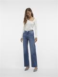 VMTESSA HR WIDE JEANS RA380 GA NOOS medium blue denim