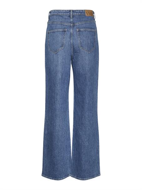 VMTESSA HR WIDE JEANS RA380 GA NOOS medium blue denim