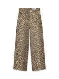 VMTESSA HR WIDE STRETCH AOP JEANS NOOS silver mink