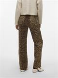 VMTESSA HR WIDE STRETCH AOP JEANS NOOS silver mink
