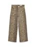 VMTESSA HR WIDE STRETCH AOP JEANS NOOS silver mink