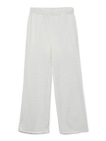VMTHAS NW WIDE PANT JRS GA VO snow white