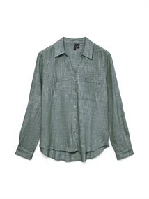 VMTHILDE LS SHIRT WVN NOOS laurel wreath