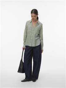 VMTHILDE LS SHIRT WVN NOOS laurel wreath