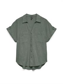 VMTHILDE SS SHIRT WVN NOOS laurel wreath