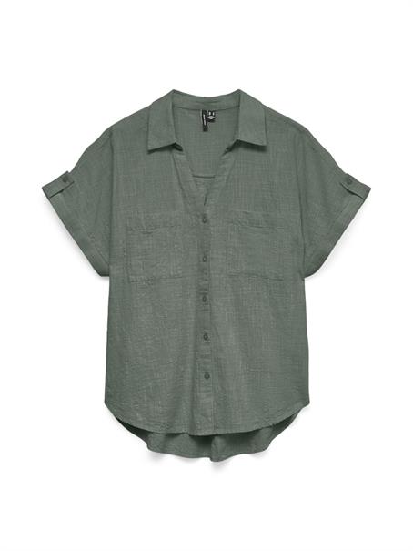 VMTHILDE SS SHIRT WVN NOOS laurel wreath