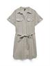 VMTHILDE SS SHORT SHIRT DRESS WVN silver lining