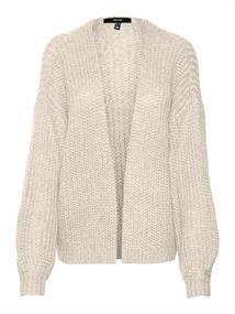 VMTHUNDER LS OPEN CARDIGAN GA BF birch-melange