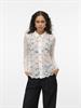 VMTILLE LS LACE SHIRT TOP JRS EXP snow white