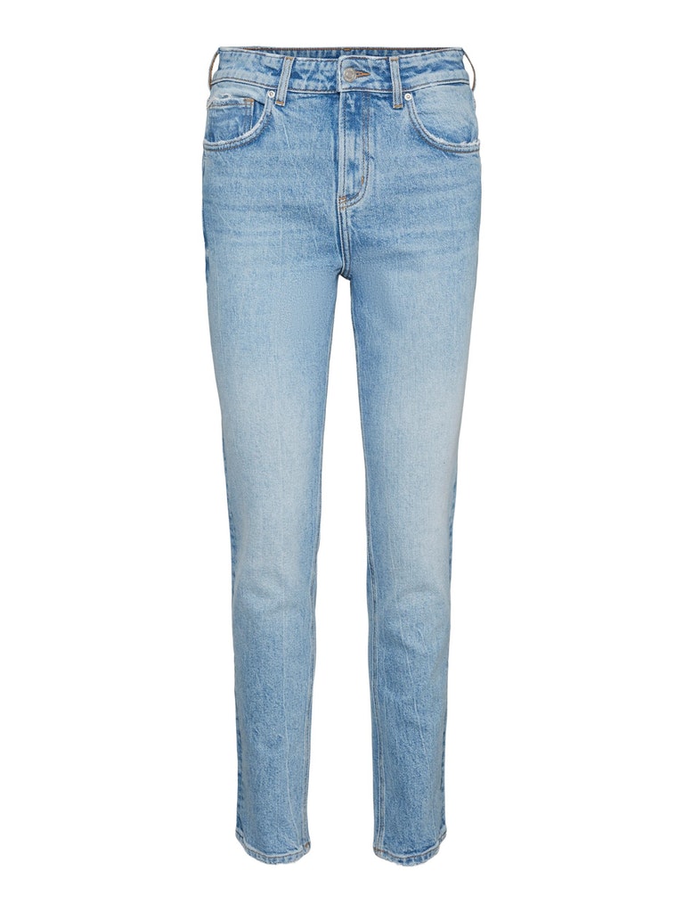 Vero Moda Damen Jeans 10243974 Light Blue Denim - shirt